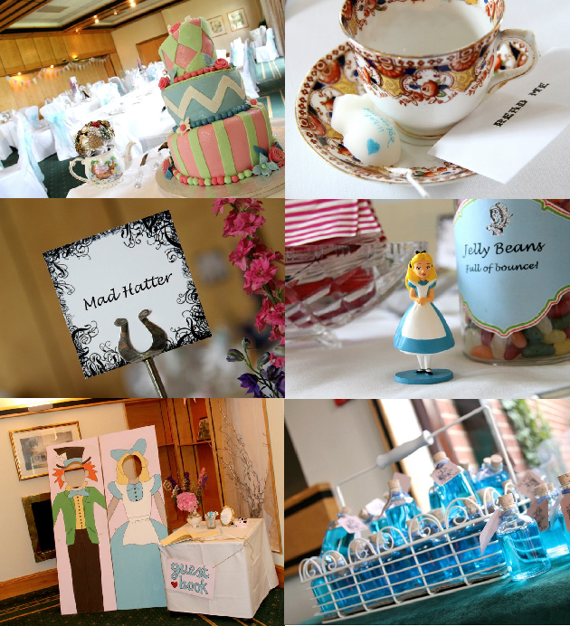 Themed wedding ideas Alice in