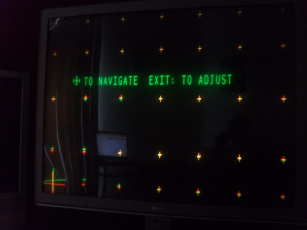 Philips 60in projector tv Green Convergence Problem AGAIN. Went back to