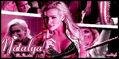 Natalya Nattie Neidhart WWE Diva Sig