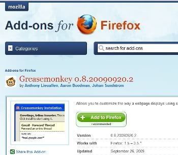 Firefox Greasemonkey