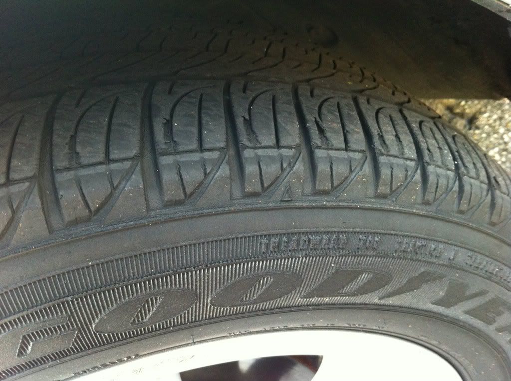 unusual wear on toyota camry tires #7