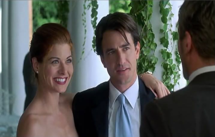 I did that with prostitution romcom The Wedding Date Debra Messing stars 