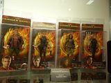 New Wave of Hunger Games Actions Figures (Katniss, Peeta, Cato and Rue) in the 2012 Comic Con, to be Released in September 2012