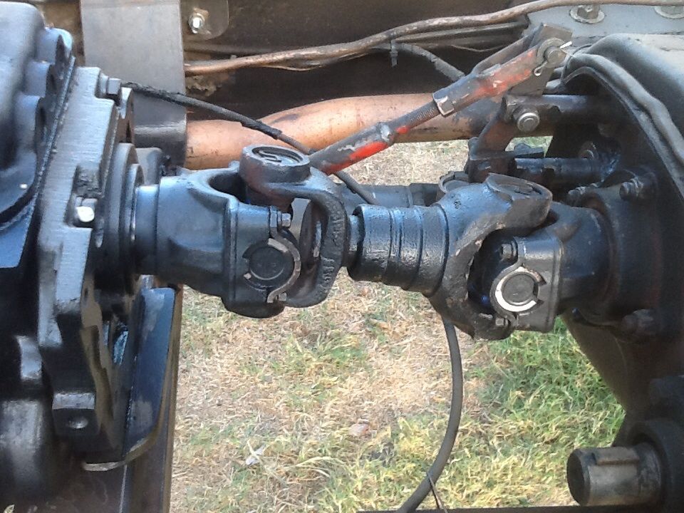 divorced tcase drive shaft question