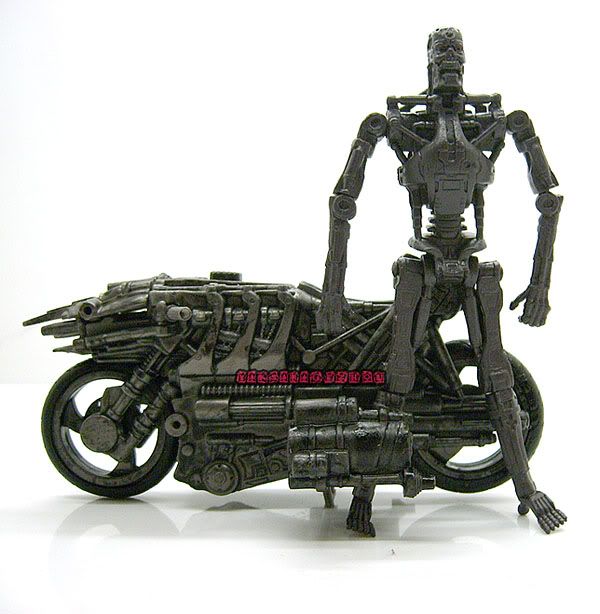 Terminator Salvation Motorcycle Motorbike w/ T700 Endoskeleton Action Figure eBay