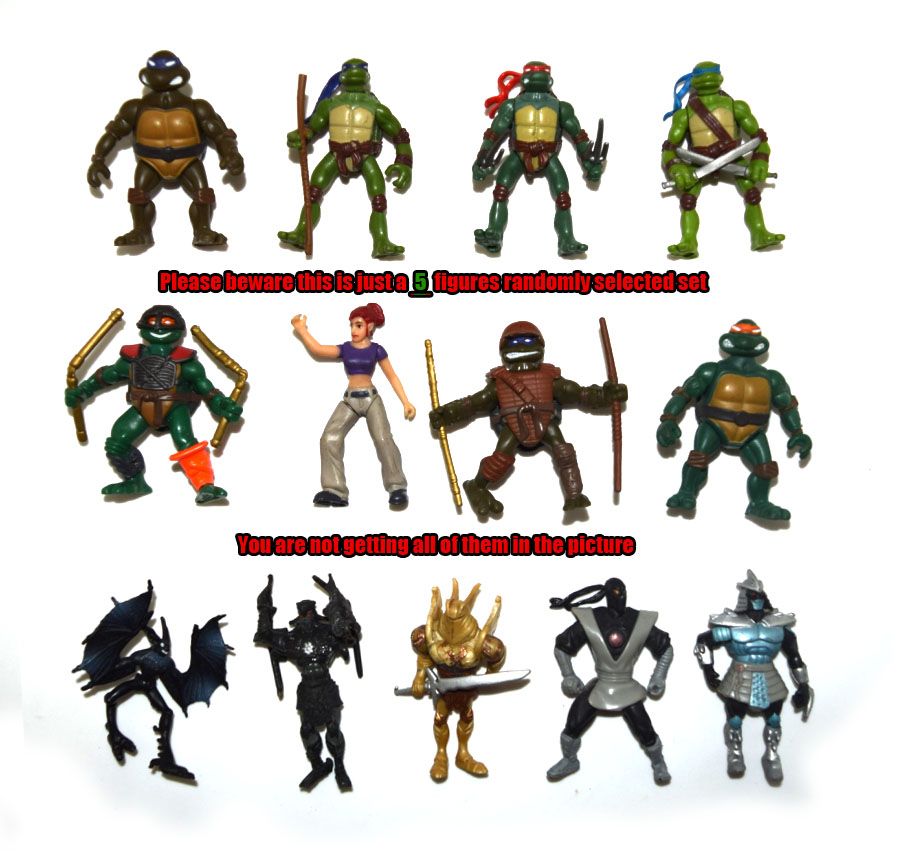 teenage mutant ninja turtles models