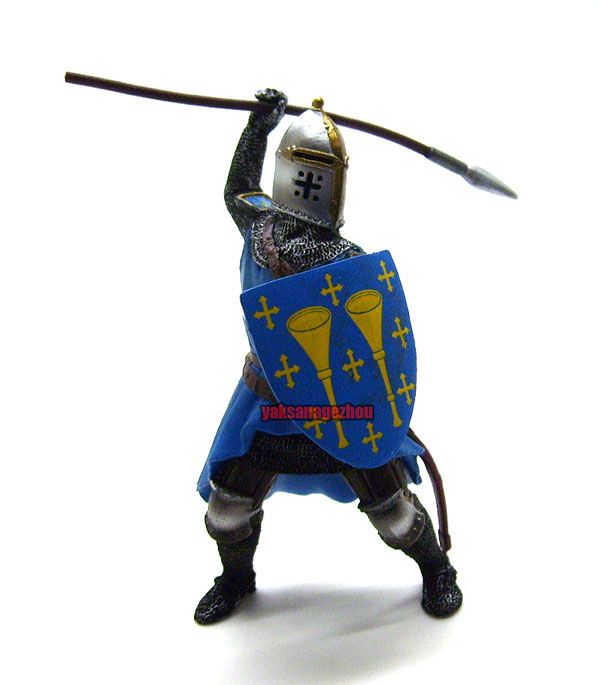crusader knight figurine