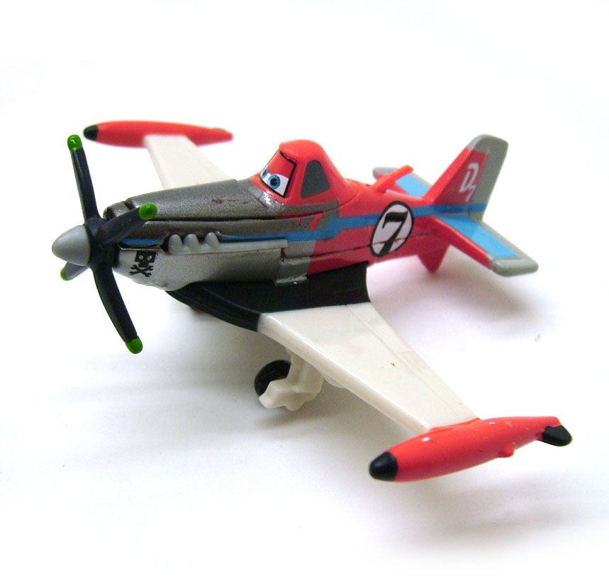 dusty toy plane