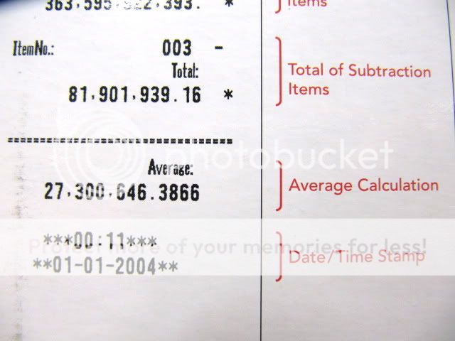 CASIO THERMAL PRINTING CALCULATOR desktop business   DR 