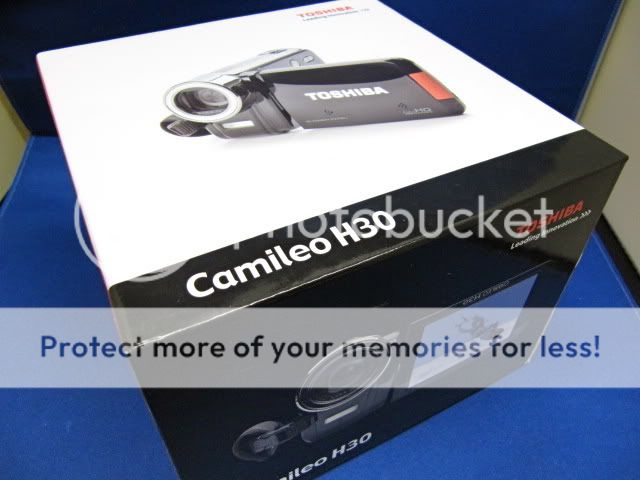 Toshiba CAMILEO H30 FULL HD 1080P CAMCORDER PLUS 10MP PHOTO CAMERA 20X 