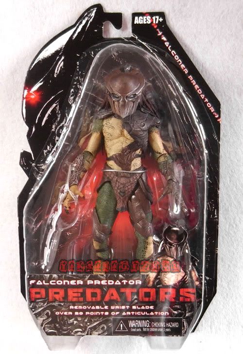 Neca Predator 2010 S2 Falconer Predator Predator 8  Action Figure