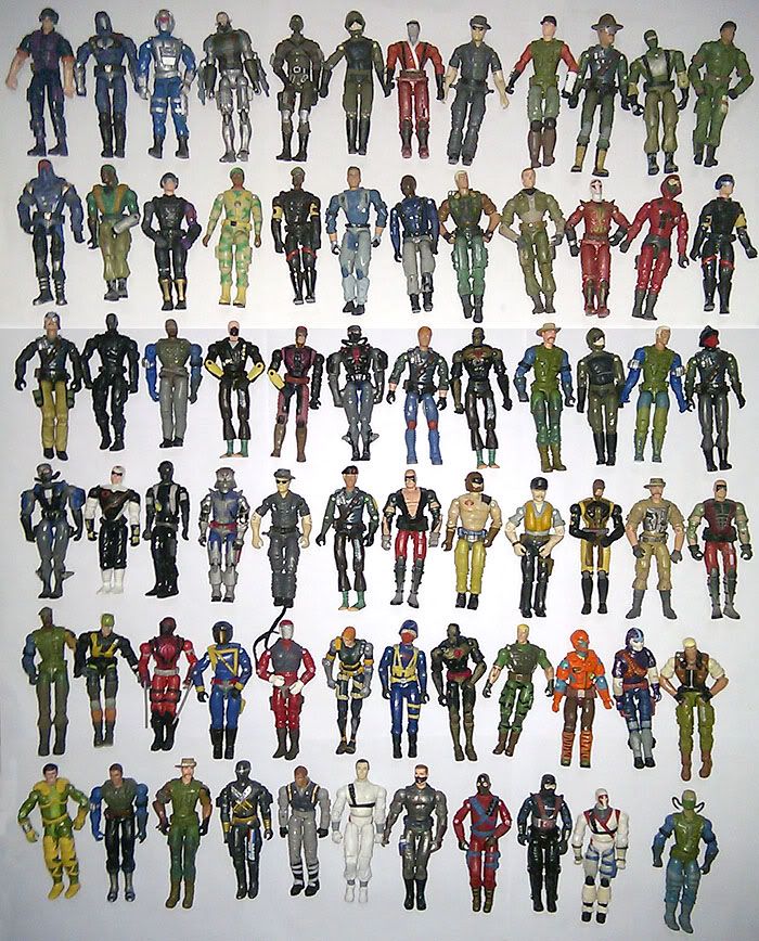 Lot G.I. JOE VS Cobra 10X Pcs Figure Set Random Pick Up  