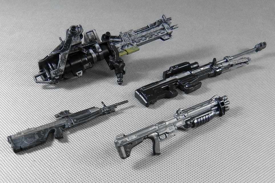 McFarlane Halo 4 Weapon Marksman Sniper Shotgun Rifle Machine Gun ...