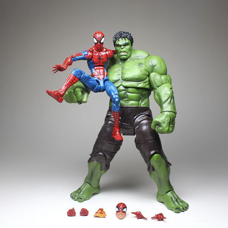 Marvel Legends Bruce Banner Hulk Avenger Age of Ultron Spiderman Peter 6/" Figure