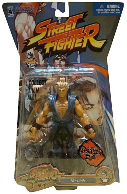 Jazwares Street Fighter Akuma Blue 6 Action Figure