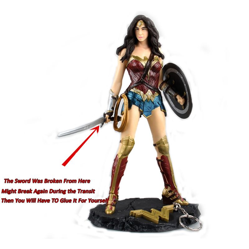 DC Superhero Wonder Woman Justice League Finders Keypers 10/" Loose Statue Figure